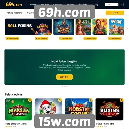 Plataforma 69h.com oferece diversidade de jogos online